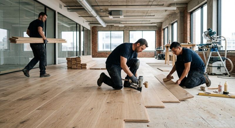 Commercial Hardwood Service in Norfolk, MA