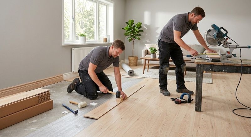 Laminate Floor Installation in Berkley, MA