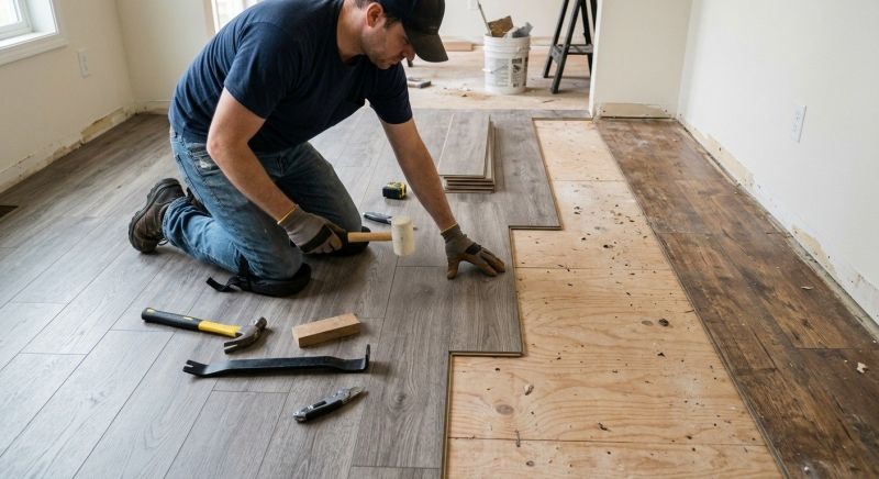 Laminate Floor Installation in East Taunton, MA