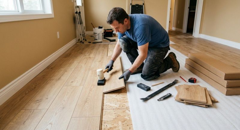 Laminate Floor Installation in Millis, MA