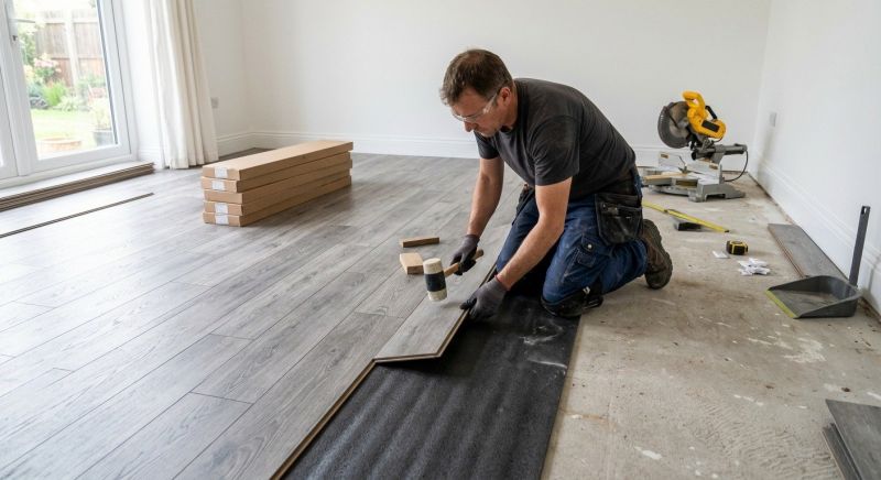 Laminate Floor Installation in South Easton, MA