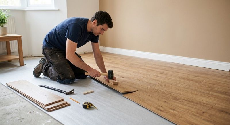 Laminate Floor Installation in Tiverton, RI