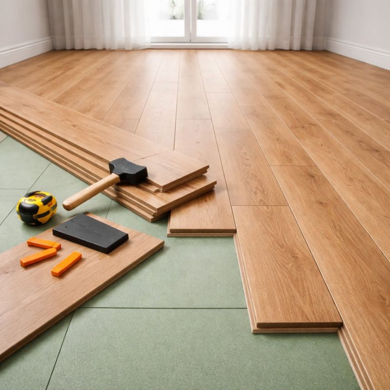 Laminate Floor Installation in Warwick, RI