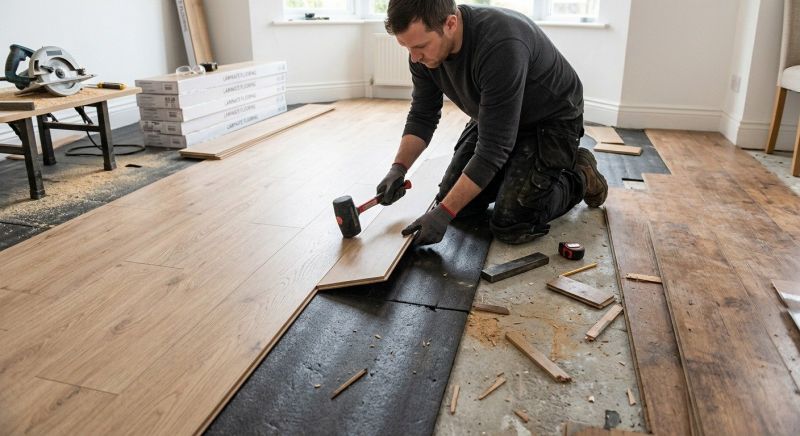 Laminate Floor Replacement in Putnam, CT
