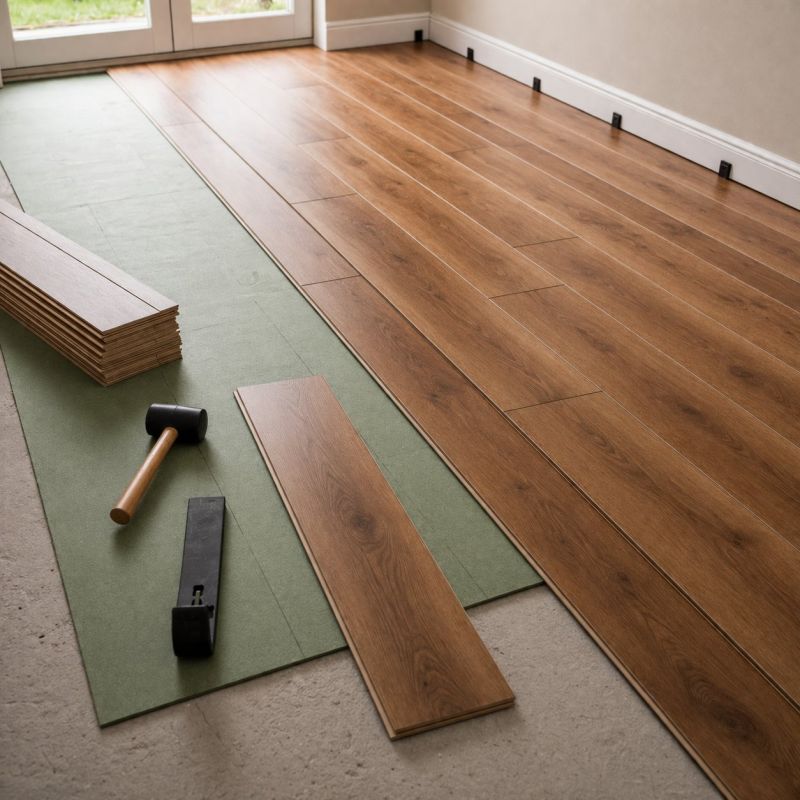 Laminate Floor Replacement in Raynham, MA