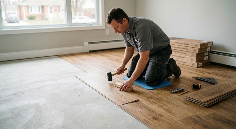 Linoleum Floor Installation in Attleboro Falls, MA