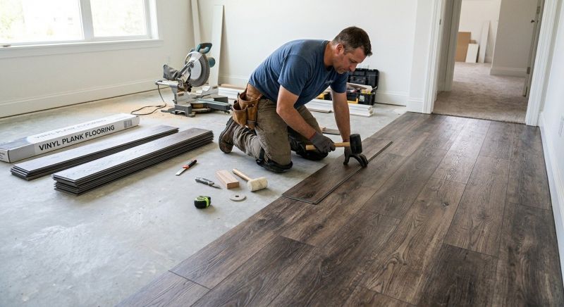 Linoleum Floor Installation in Walpole, MA
