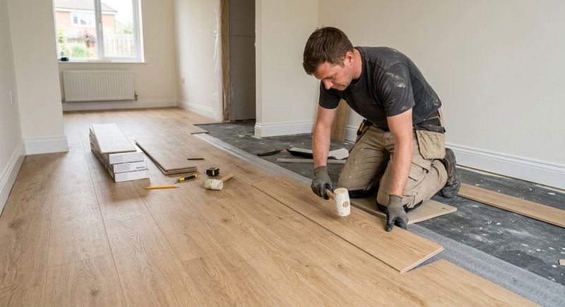 Linoleum Floor Installation in West Greenwich, RI
