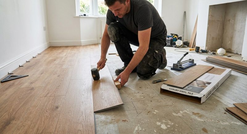 Lvt Flooring Installation in Foxboro, MA