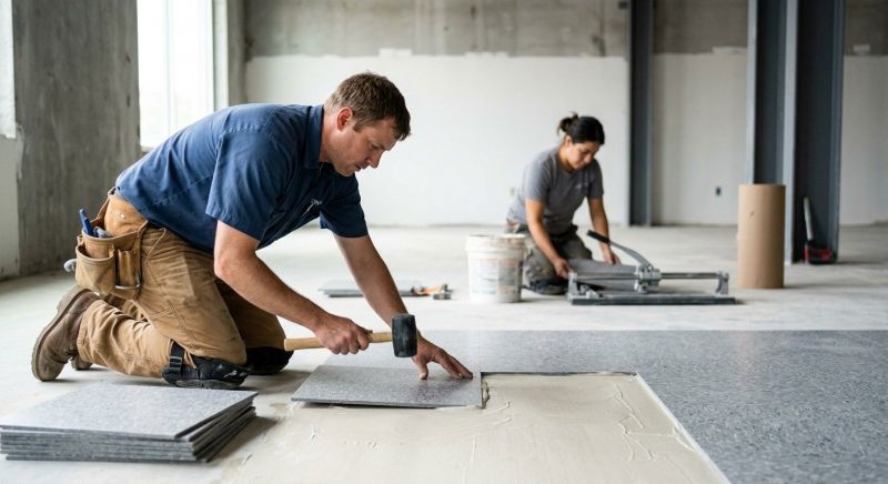 Lvt Flooring Installation in Saunderstown, RI