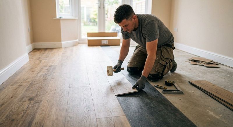 Lvt Flooring Installation in Uxbridge, MA