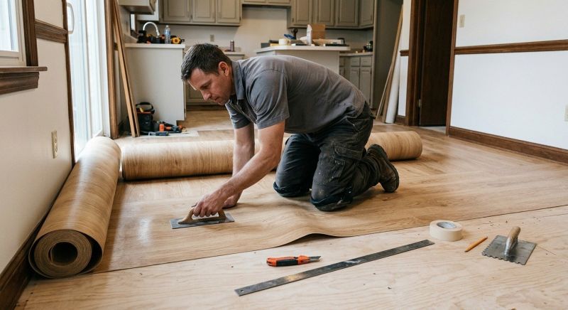 Sheet Flooring Installation in Providence, RI