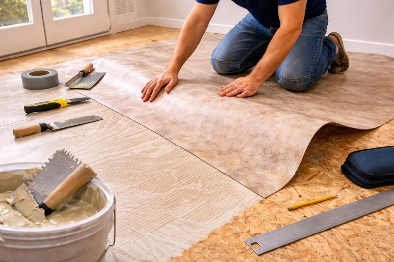Sheet Flooring Installation in Saunderstown, RI