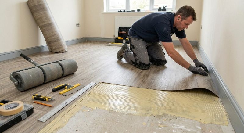 Sheet Vinyl Installation in Attleboro, MA