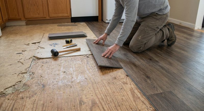 Vinyl Flooring Installation in Warwick, RI