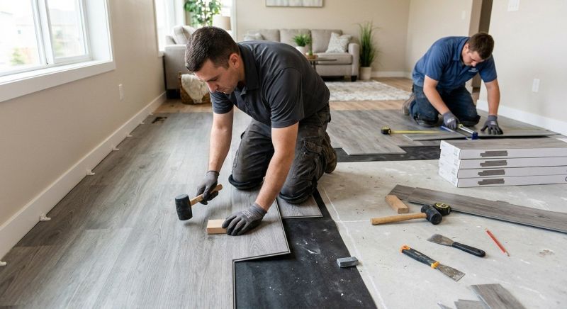 Vinyl Flooring Installation in Whitinsville, MA