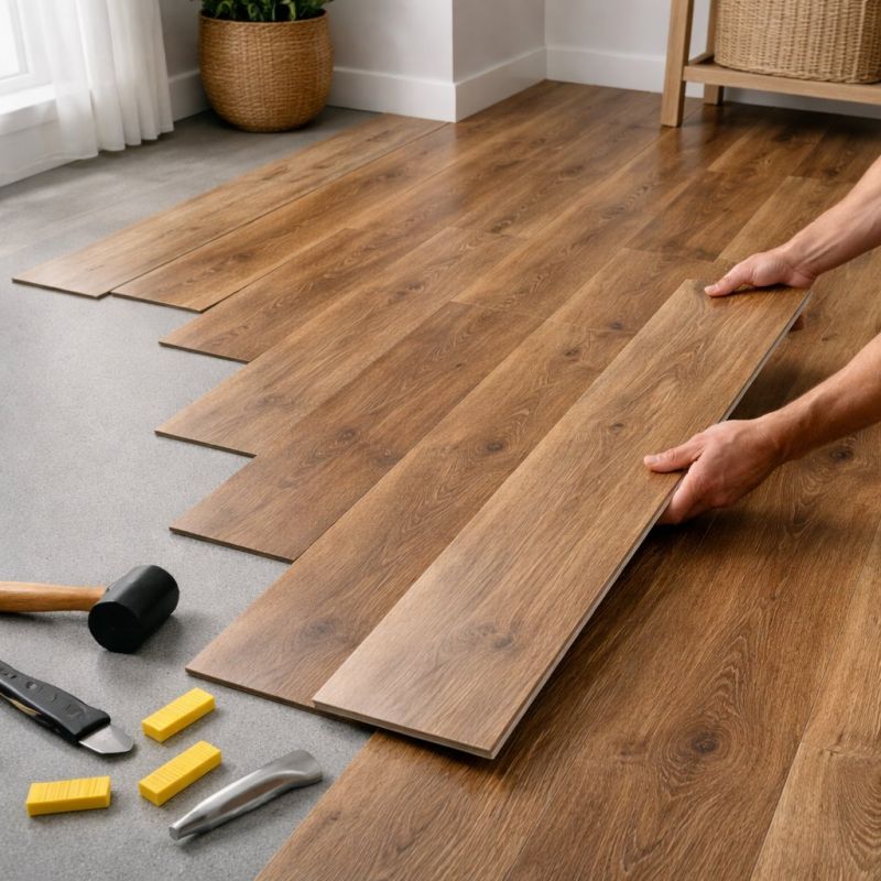 Vinyl Plank Floor Installation in Providence, RI