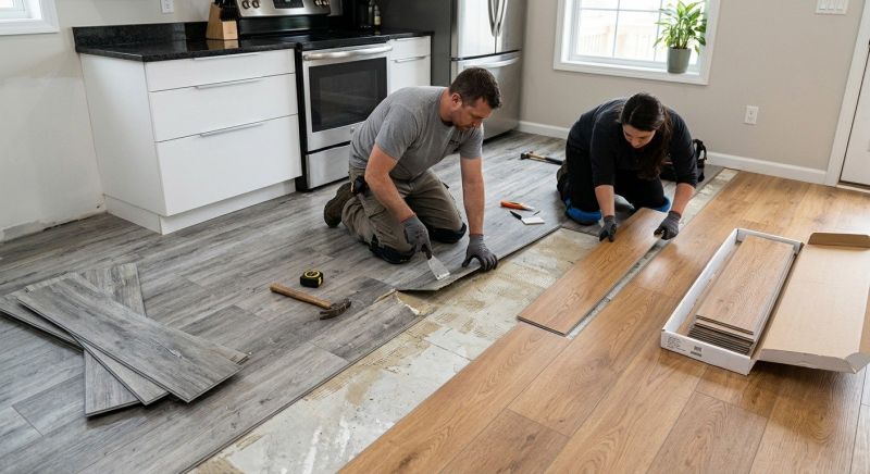 Vinyl Tile Replacement in Providence, RI